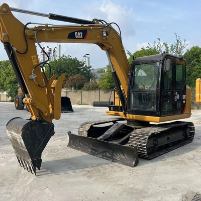 ৮ টন CAT 308E2 সেকেন্ড হ্যান্ড ক্যাটারপিলার এক্সক্যাভেটর জাপান মেড ইউসড CAT ক্রলার এক্সক্যাভেটর নির্মাণ যন্ত্রপাতি