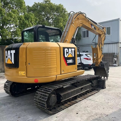 ৮ টন CAT 308E2 সেকেন্ড হ্যান্ড ক্যাটারপিলার এক্সক্যাভেটর জাপান মেড ইউসড CAT ক্রলার এক্সক্যাভেটর নির্মাণ যন্ত্রপাতি