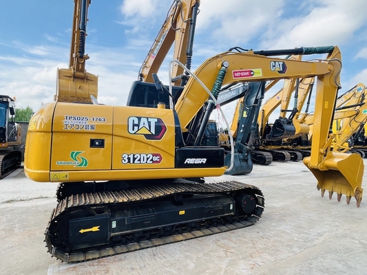 12 টন 90% নতুন CAT 312D2GC সেকেন্ড হ্যান্ড ক্যাটারপিলার এক্সক্যাভারেটর ব্যবহৃত CAT ক্রলার এক্সক্যাভারেটর CAT 312D নির্মাণ যন্ত্রপাতি