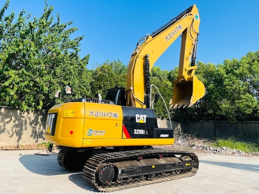 সেকেন্ড হ্যান্ড CAT Caterpillar 320D হাইড্রোলিক ক্রলার এক্সক্যাভেটর 20 টন