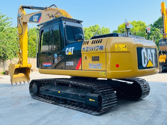 সেকেন্ড হ্যান্ড CAT Caterpillar 320D হাইড্রোলিক ক্রলার এক্সক্যাভেটর 20 টন