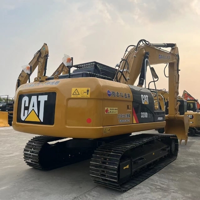 20930 কেজি ক্যাটারপিলার ব্যবহৃত CAT 320D হাইড্রোলিক ক্রলার এক্সক্যাভার