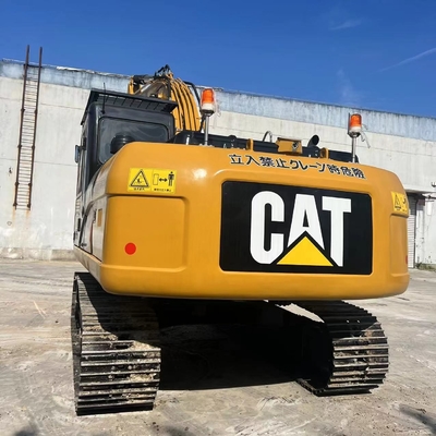 100% মূল ব্যবহৃত CAT Caterpillar 320D ক্রলার 1m3 ধারণক্ষমতা হাইড্রোলিক খননকারী