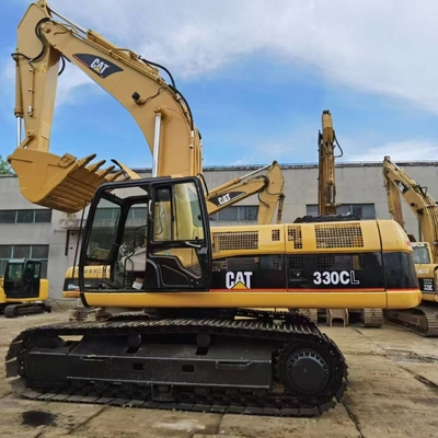 CAT 330C ব্যবহৃত ক্রলার এক্সক্যাভারেটর 30 টন মূলত জাপান সেকেন্ড হ্যান্ড ক্যাটারপিলার ডিগার CAT 330B 330C 330D