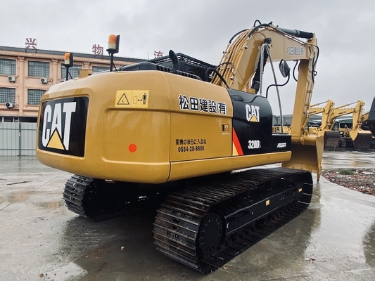 CAT 320DL জাপানে তৈরি ব্যবহৃত ক্যাটারপিলার এক্সক্যাভারেটর CAT C6.4ACERT ইঞ্জিন সহ