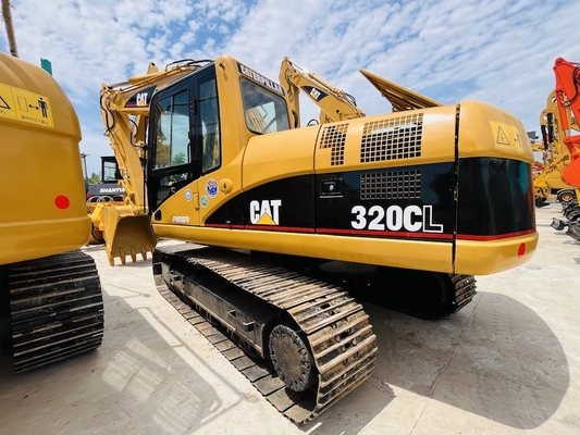 জাপান অরিজিনাল CAT 320CL সেকেন্ড হ্যান্ড হাইড্রোলিক ব্যাকহো এক্সক্যাভেটর 20 টন ব্যবহৃত CAT Digger 1m3 1CBM Caterpillar excavator