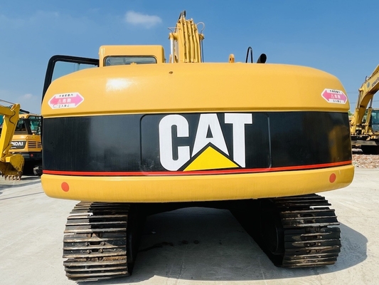 CAT 320C সেকেন্ড হ্যান্ড ক্রলার এক্সক্যাভেটর সর্বোচ্চ খনন গভীরতা 6550mm এবং CAT 3066 ইঞ্জিন মডেল