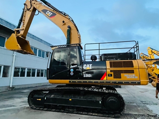 আসল CAT 336D সেকেন্ড হ্যান্ড এক্সক্যাভার, Caterpillar ব্যবহৃত ক্রলার এক্সক্যাভার 36 টন নির্মাণ সরঞ্জাম