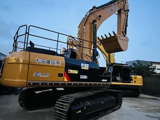 আসল CAT 336D সেকেন্ড হ্যান্ড এক্সক্যাভার, Caterpillar ব্যবহৃত ক্রলার এক্সক্যাভার 36 টন নির্মাণ সরঞ্জাম