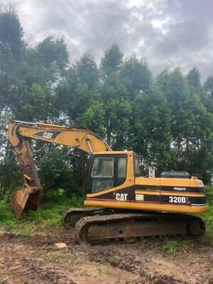 মূল পেইন্ট ব্যবহৃত CAT 320BL ক্রলার এক্সক্যাভেটর ভাল অবস্থায় জাহাজে পাঠানোর জন্য প্রস্তুত