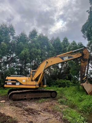 মূল পেইন্ট ব্যবহৃত CAT 320BL ক্রলার এক্সক্যাভেটর ভাল অবস্থায় জাহাজে পাঠানোর জন্য প্রস্তুত