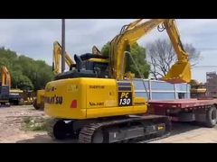 মূল জাপান তৈরি ব্যবহৃত Komatsu PC130-7 Excavator