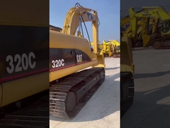 CAT 320C CAT 3066 ইঞ্জিনের সাথে সেকেন্ড হ্যান্ড ক্রলার এক্সক্যাভেটর