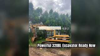 হেভি ডিউটি ​​পারফরম্যান্স বিক্রয়ের জন্য নির্ভরযোগ্য 320BL এক্সকাভেটর